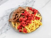 Mixed Kebab on Chips
